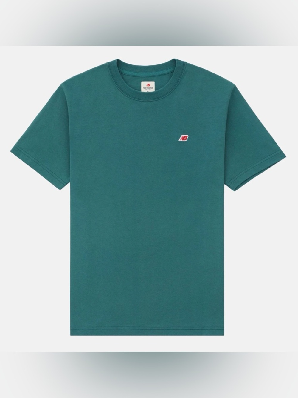 New Balance Made in USA Tee - New Spruce Heather - Mens Sizes